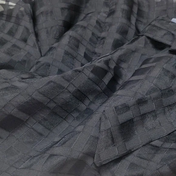 English Factory Red Plaid Organza Fit And Flare Holuday Skirt - Picture 14 of 15